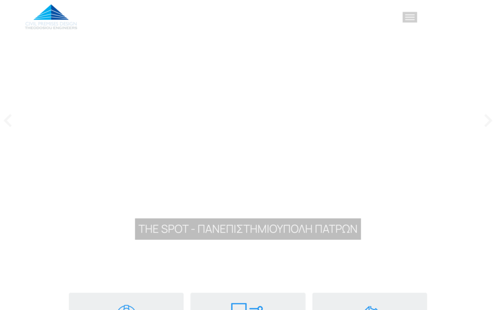 Civil Premises website screenshot